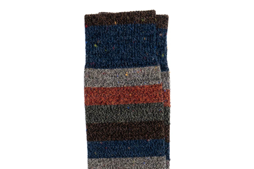 Stripe Andean Alpaca Socks by Martin Dingman