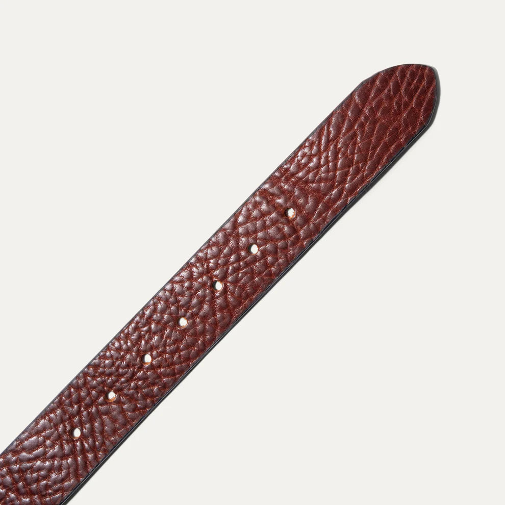 Shrunken American Bison Belt by Will Leather Goods