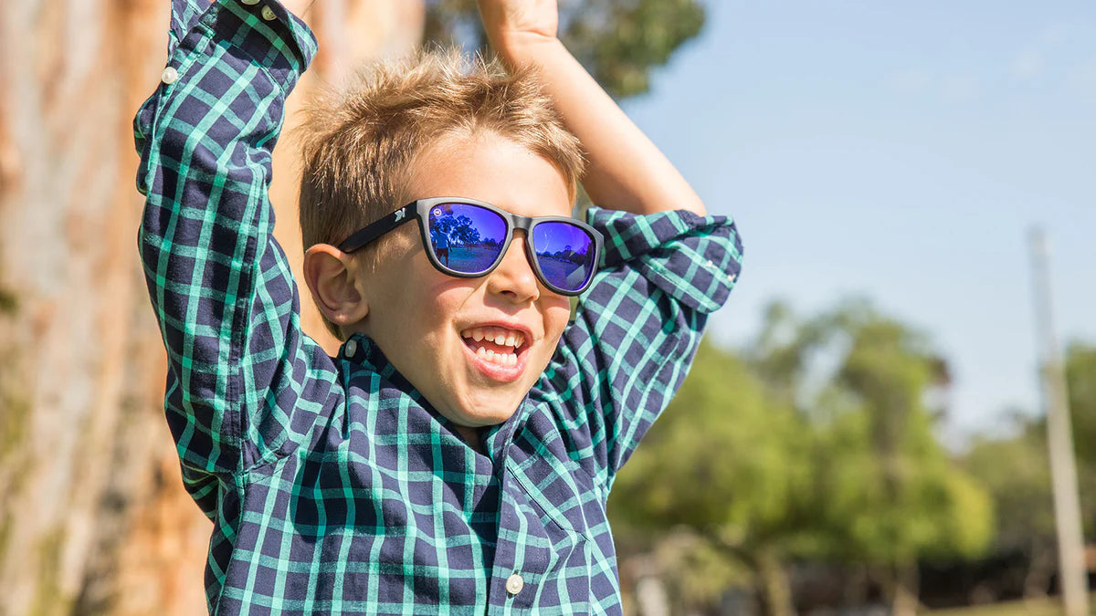 Knockaround Kids Premiums: Black/Moonshine