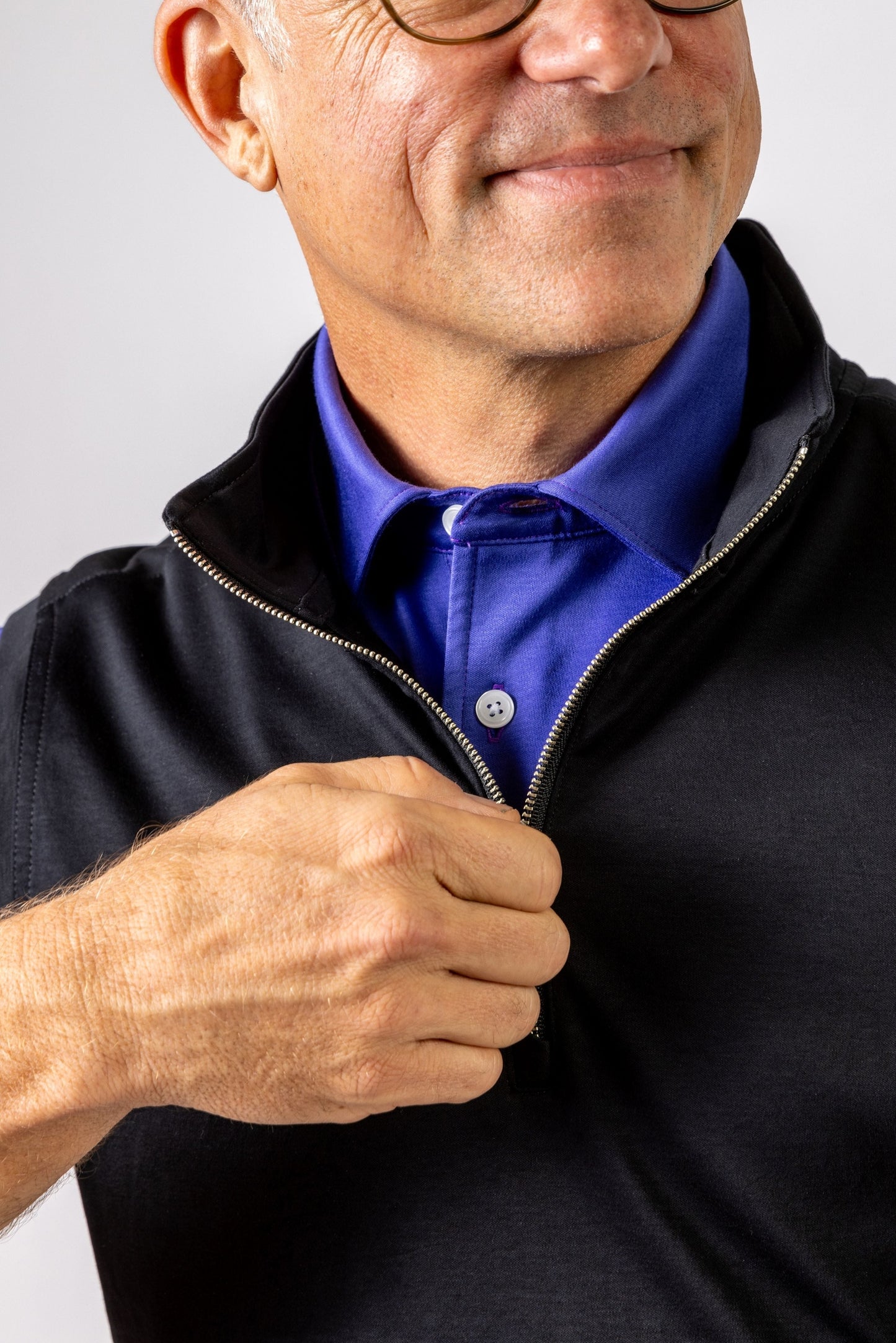 Comfort Quarter Zip Vest