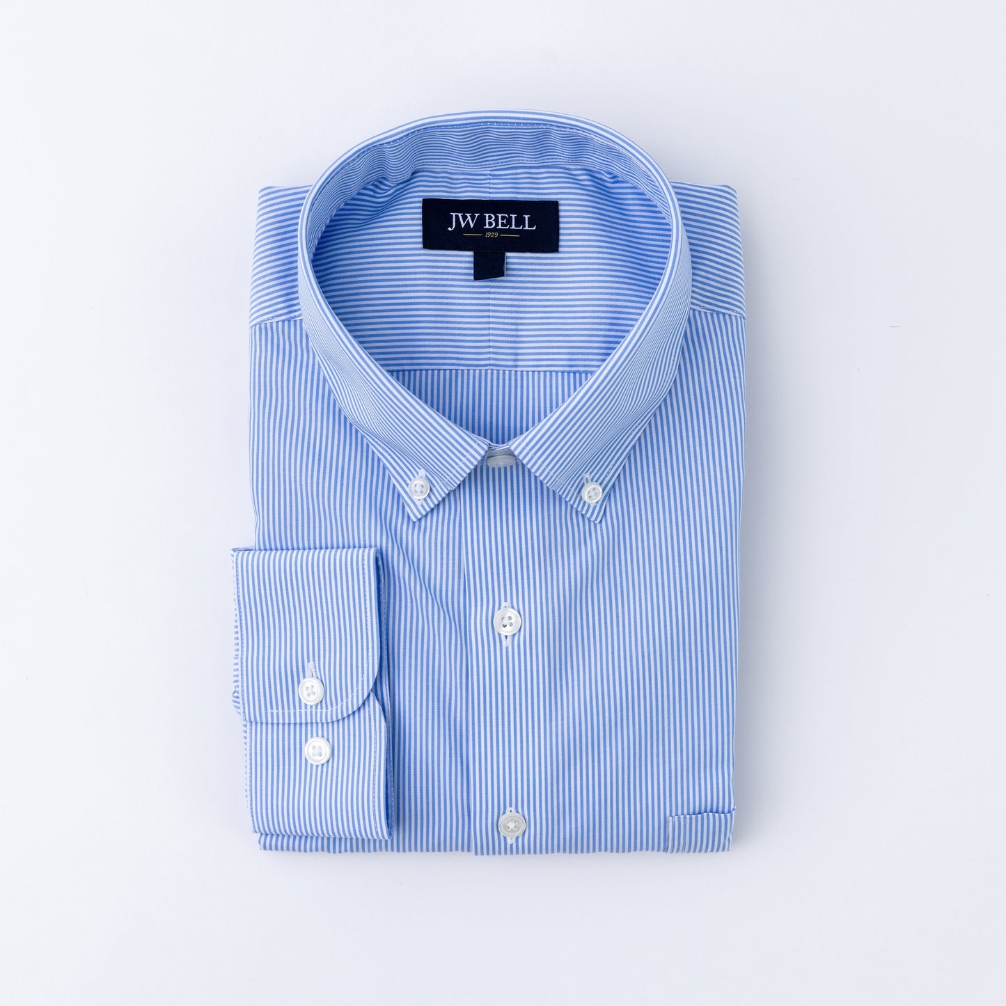 Non-Iron Dress Shirt Button Down Collar