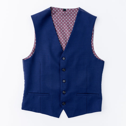 Wool Motion Suit Vest - Bristol Blue