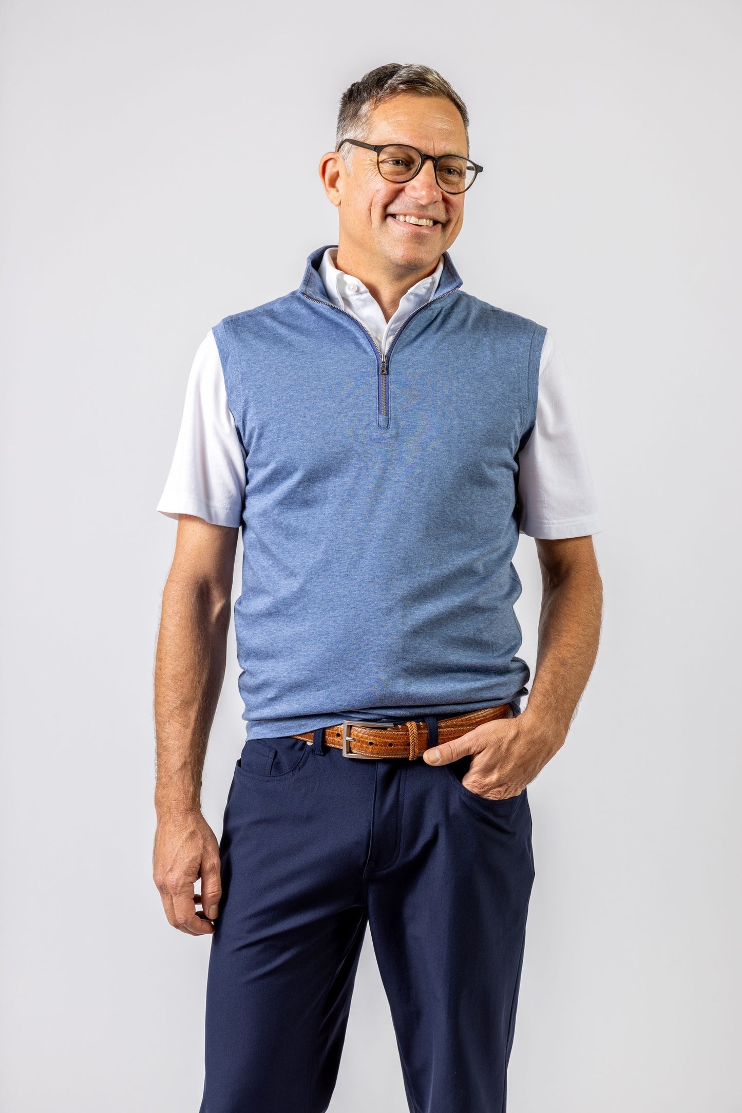 Comfort Quarter Zip Vest