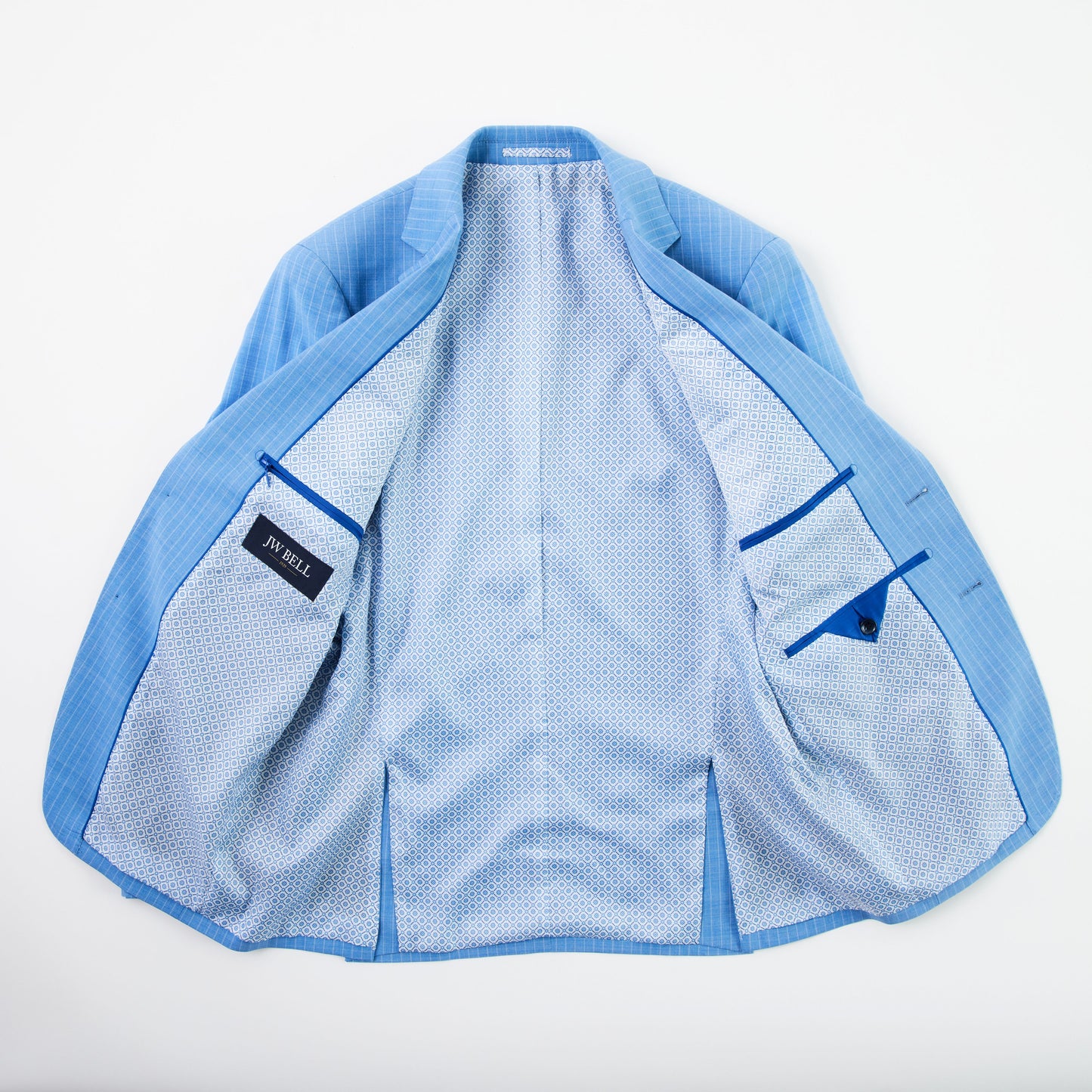 Wool Motion Suit - Marine Blue Stripe