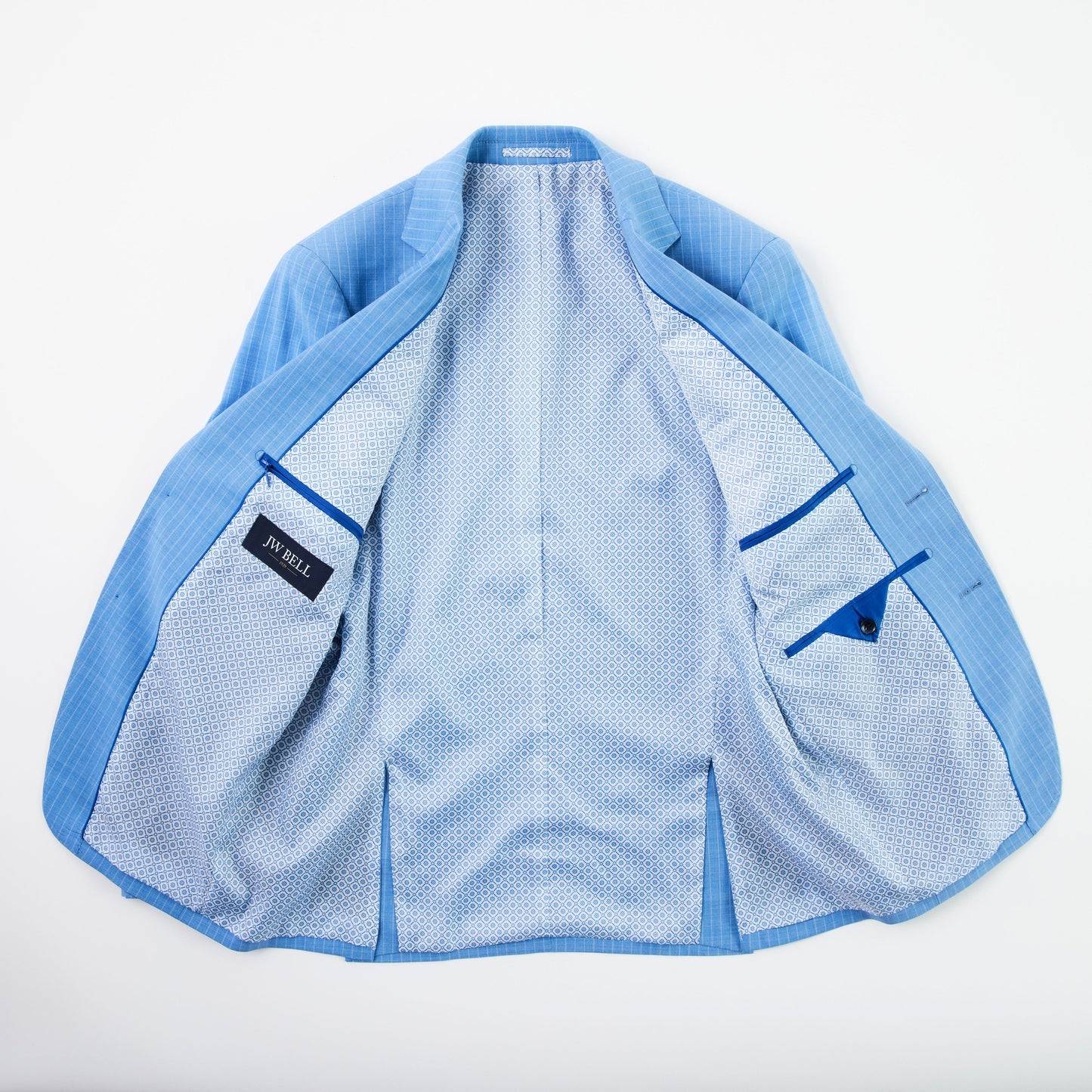 Wool Motion Suit - Marine Blue Stripe