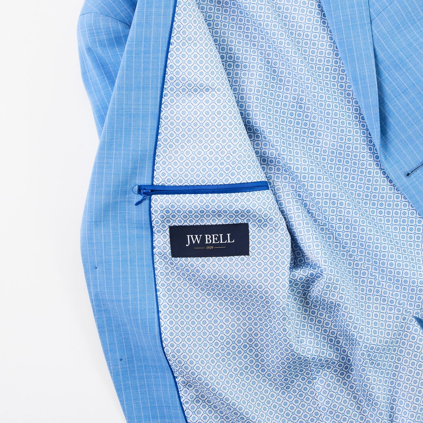 Wool Motion Suit - Marine Blue Stripe