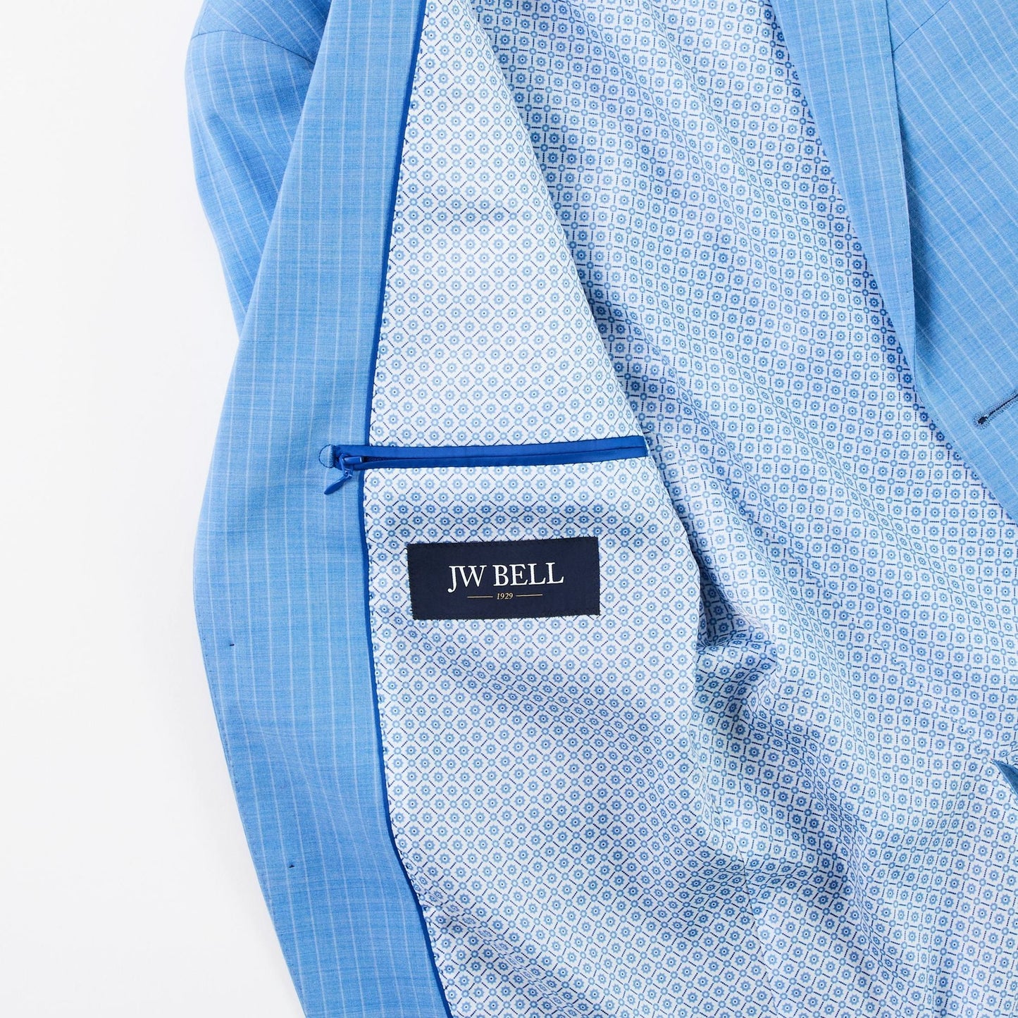 Wool Motion Suit - Marine Blue Stripe