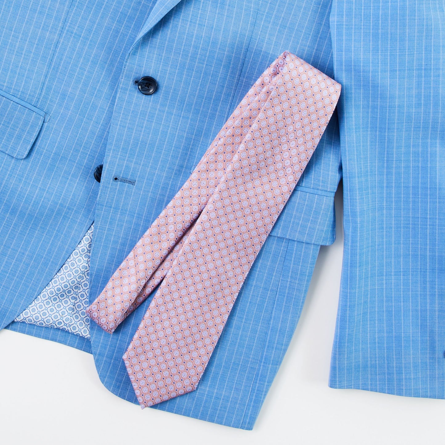 Wool Motion Suit - Marine Blue Stripe