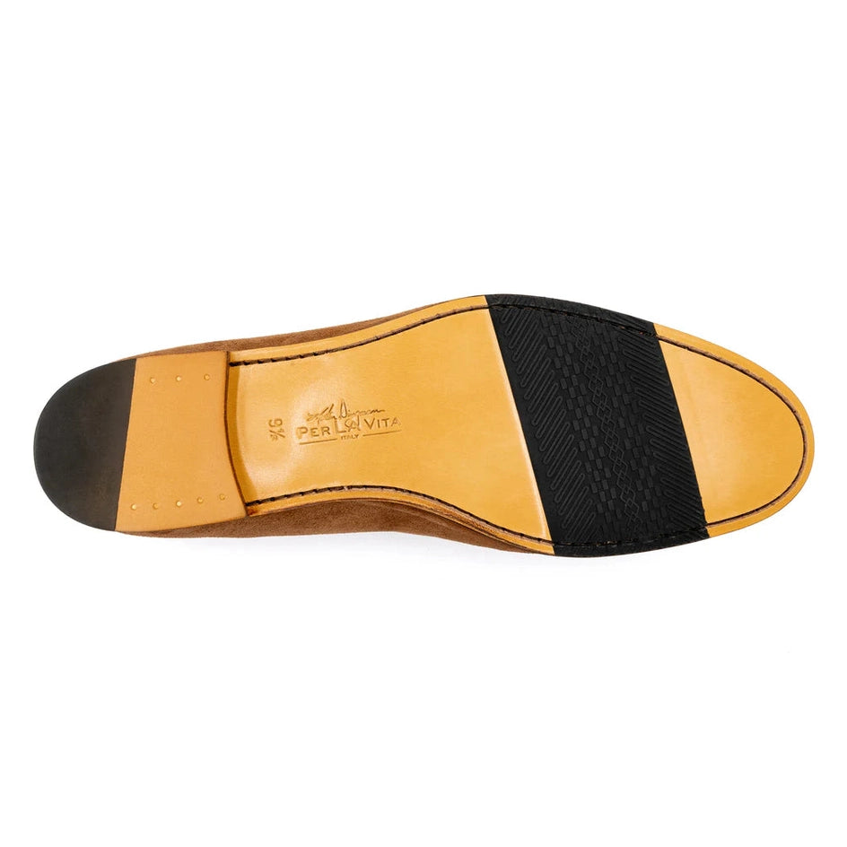 Bologna Italian Suede Loafers by Martin Dingman