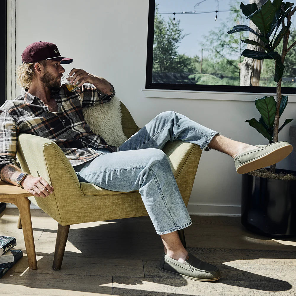 Hacienda Canva Slippers by Martin Dingman