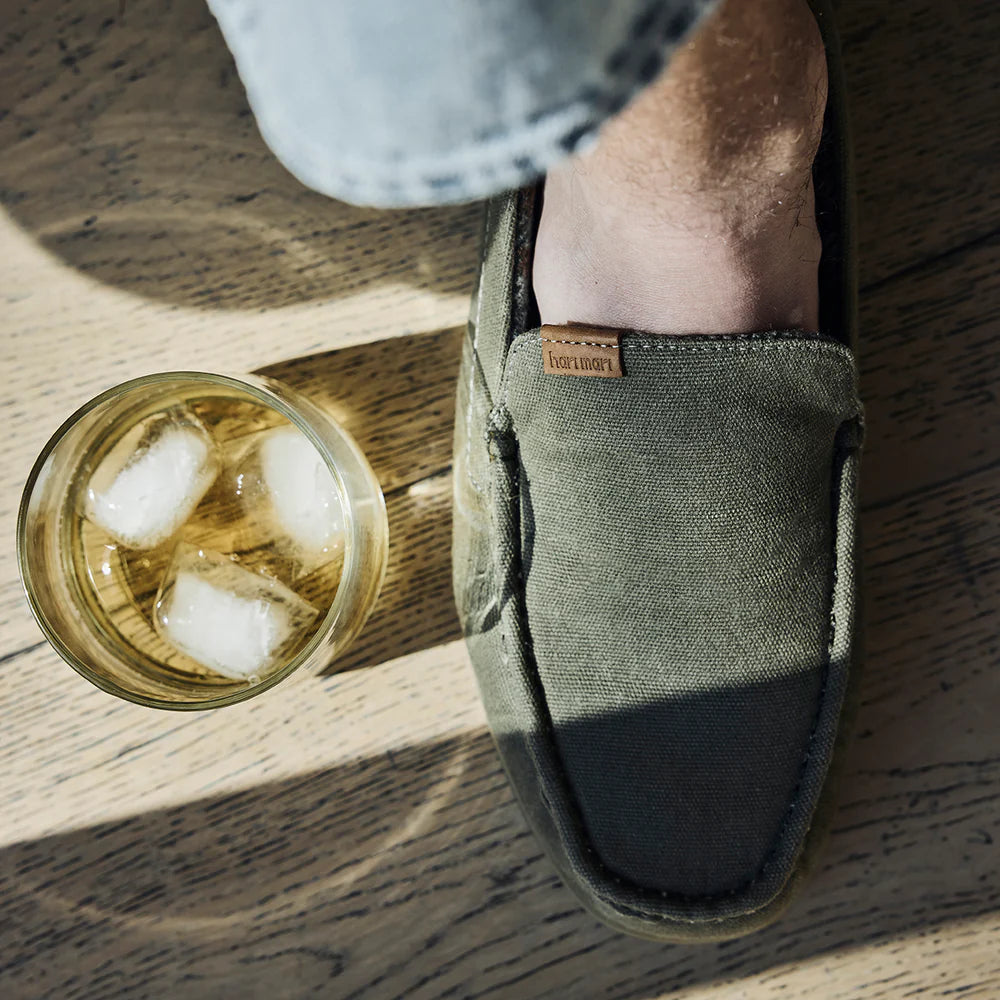 Hacienda Canva Slippers by Martin Dingman