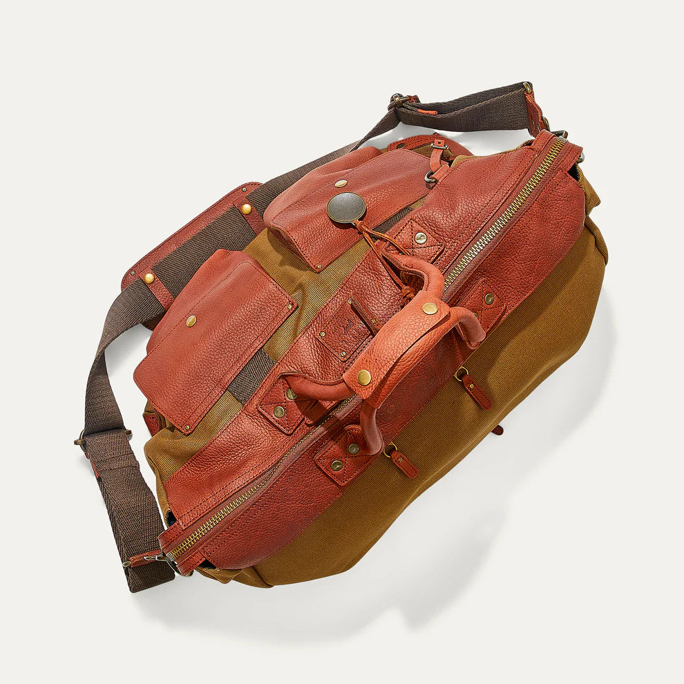 Canvas & Leather Travel Duffle