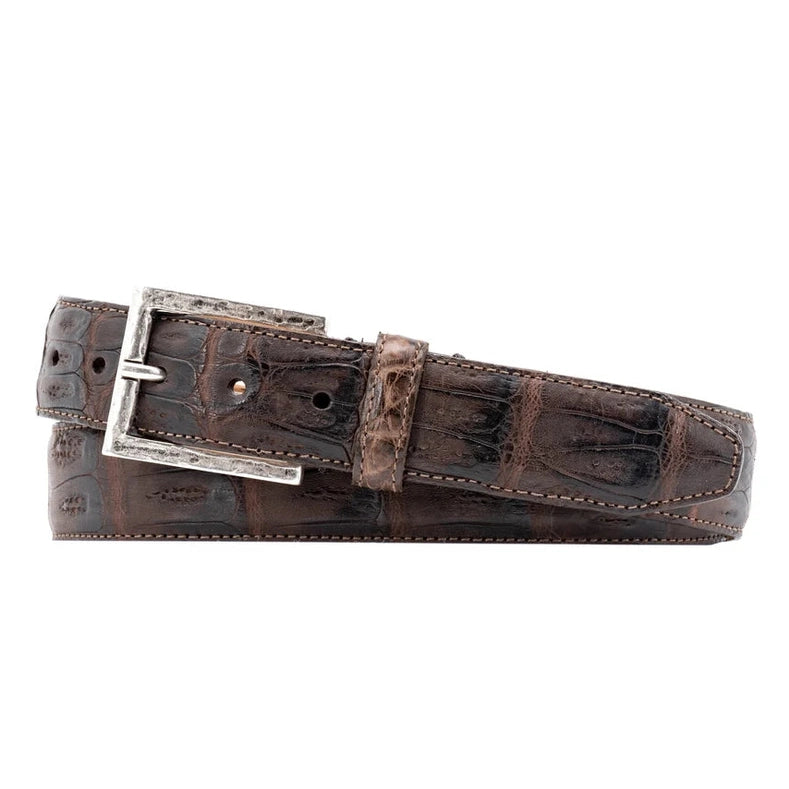Carson South American Crocodile Leather Belt by Martin Dingman