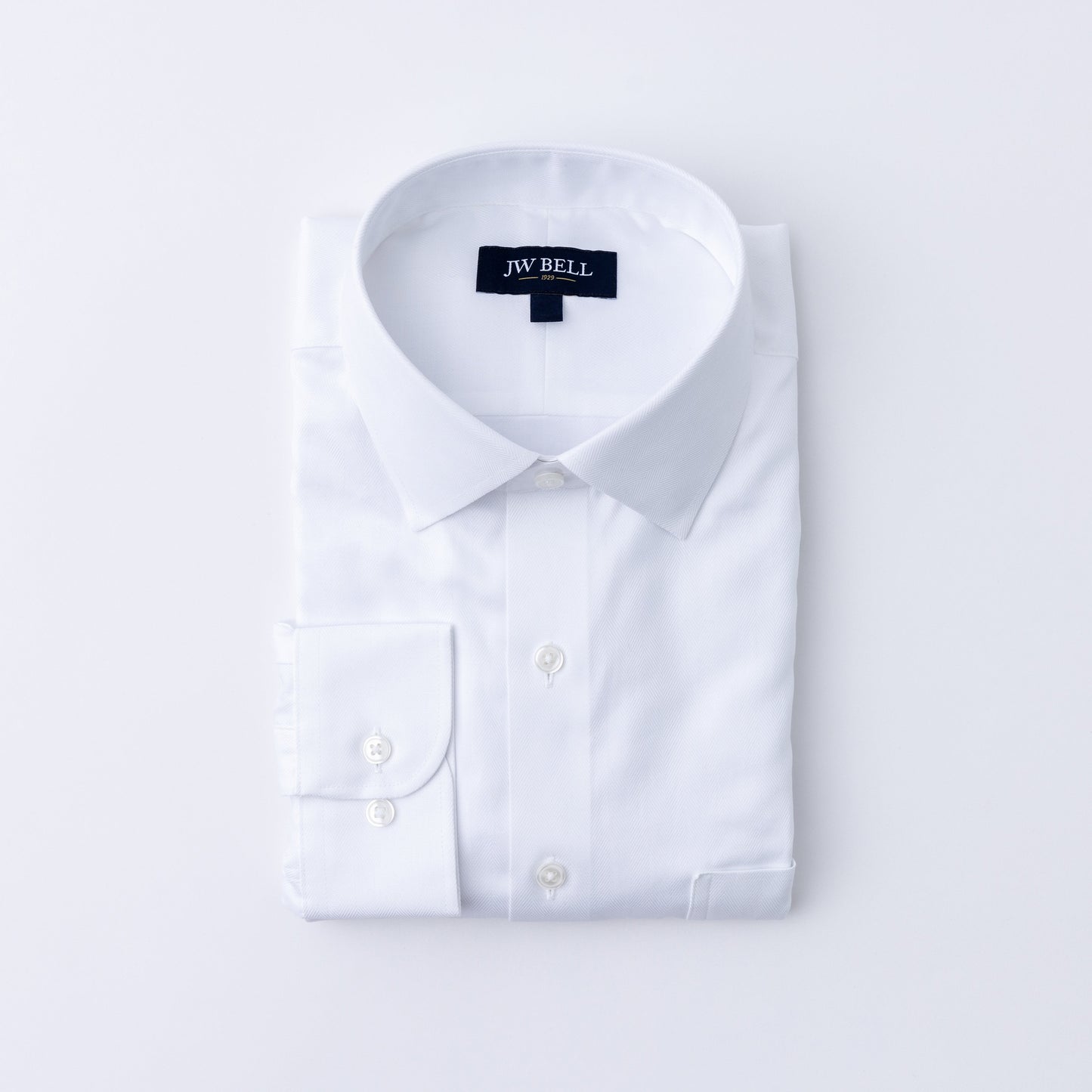 Non-Iron 120s Cotton Spread Collar Dress Shirt