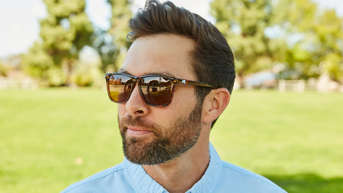 Knockaround Fast Lanes: Glossy Tortoise Shell/Amber