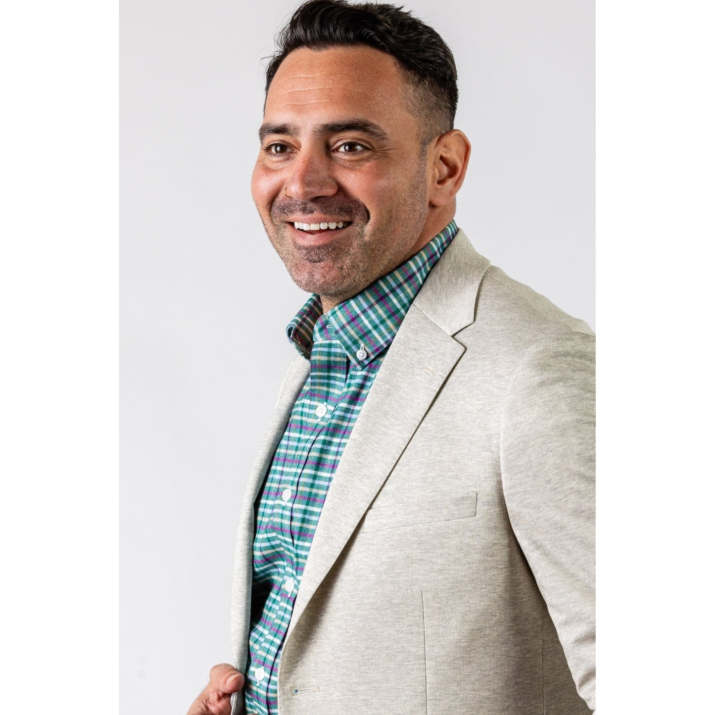 Luxe Long-Sleeve Sport Shirt