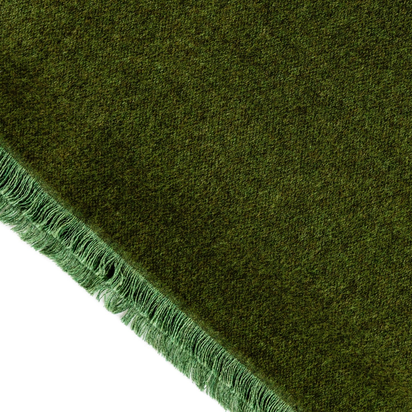 Lambswool Green Heather Scarf