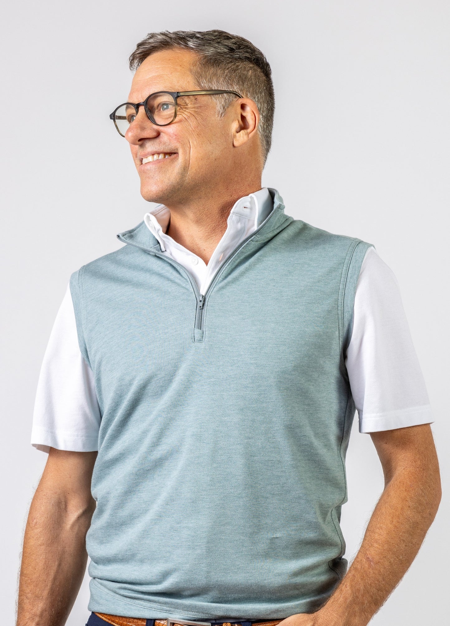 Comfort Quarter Zip Vest - 2 Color Options Available