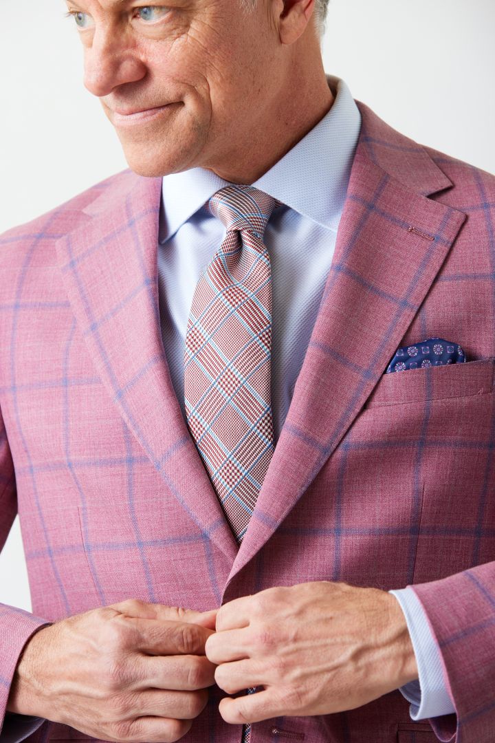 Glen Plaid Tie