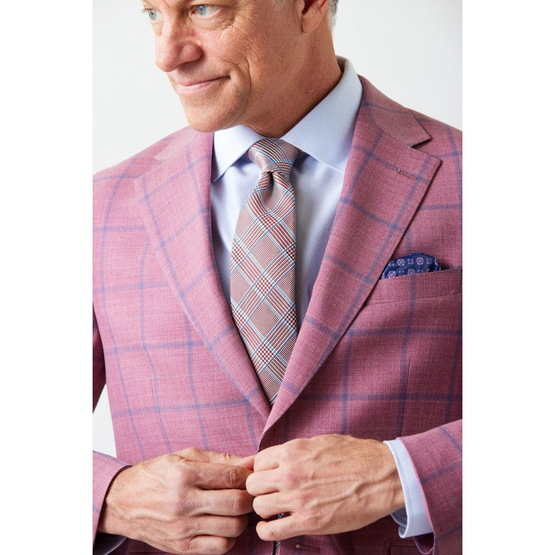 Glen Plaid Tie