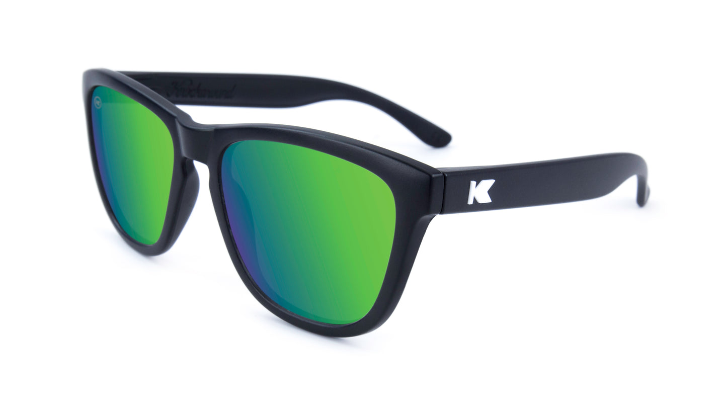 Knockaround Premiums: Black/Green Moonshine
