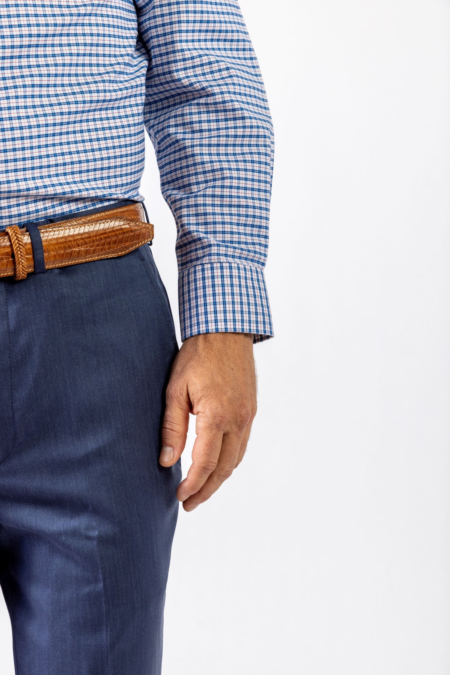 Non-Iron Spread Collar Dress Shirt