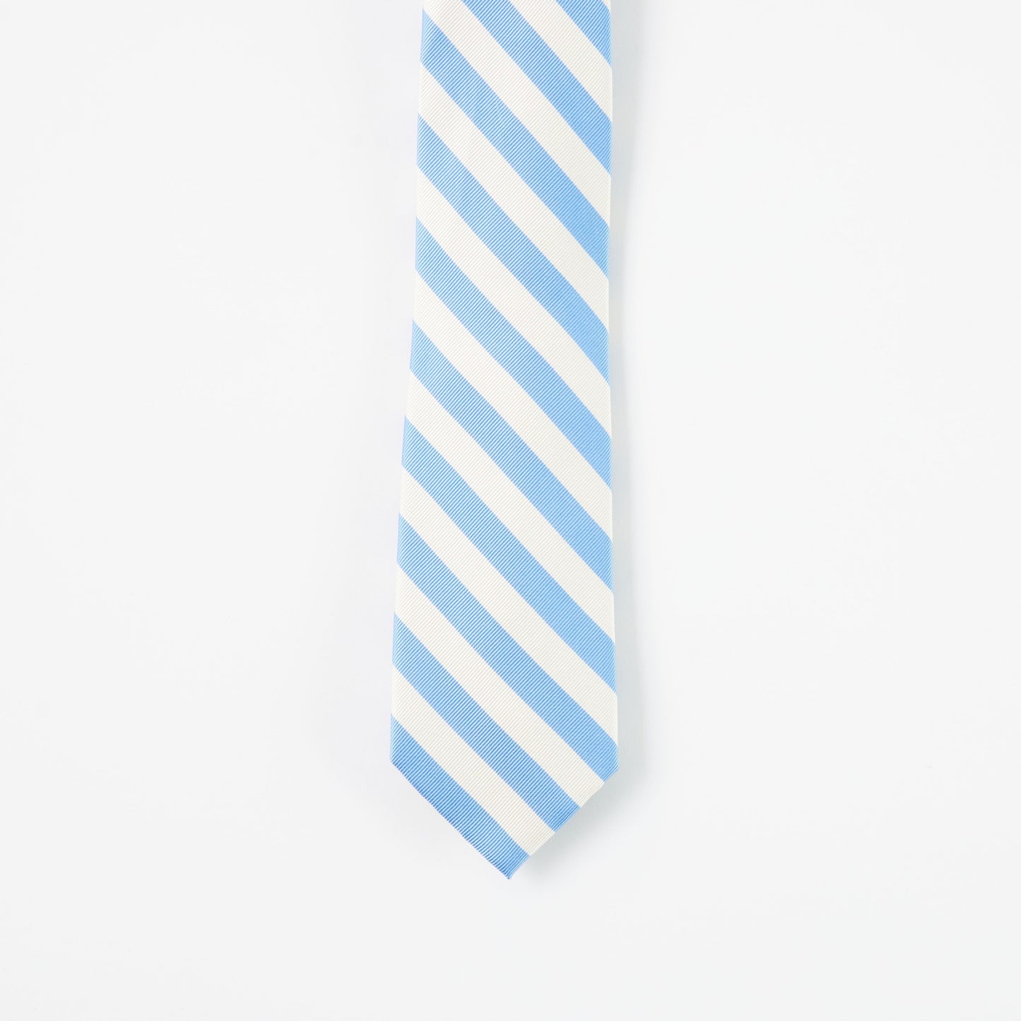 Carolina Blue & White Stripe Tie