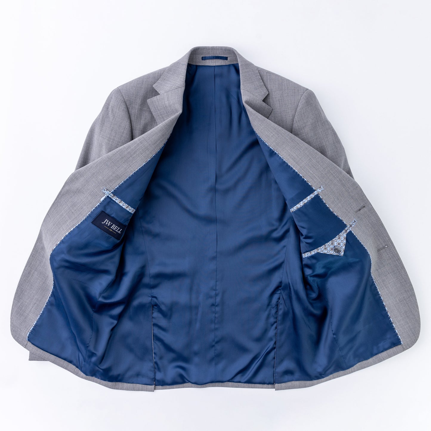 Wool Motion Suit - Pewter Grey