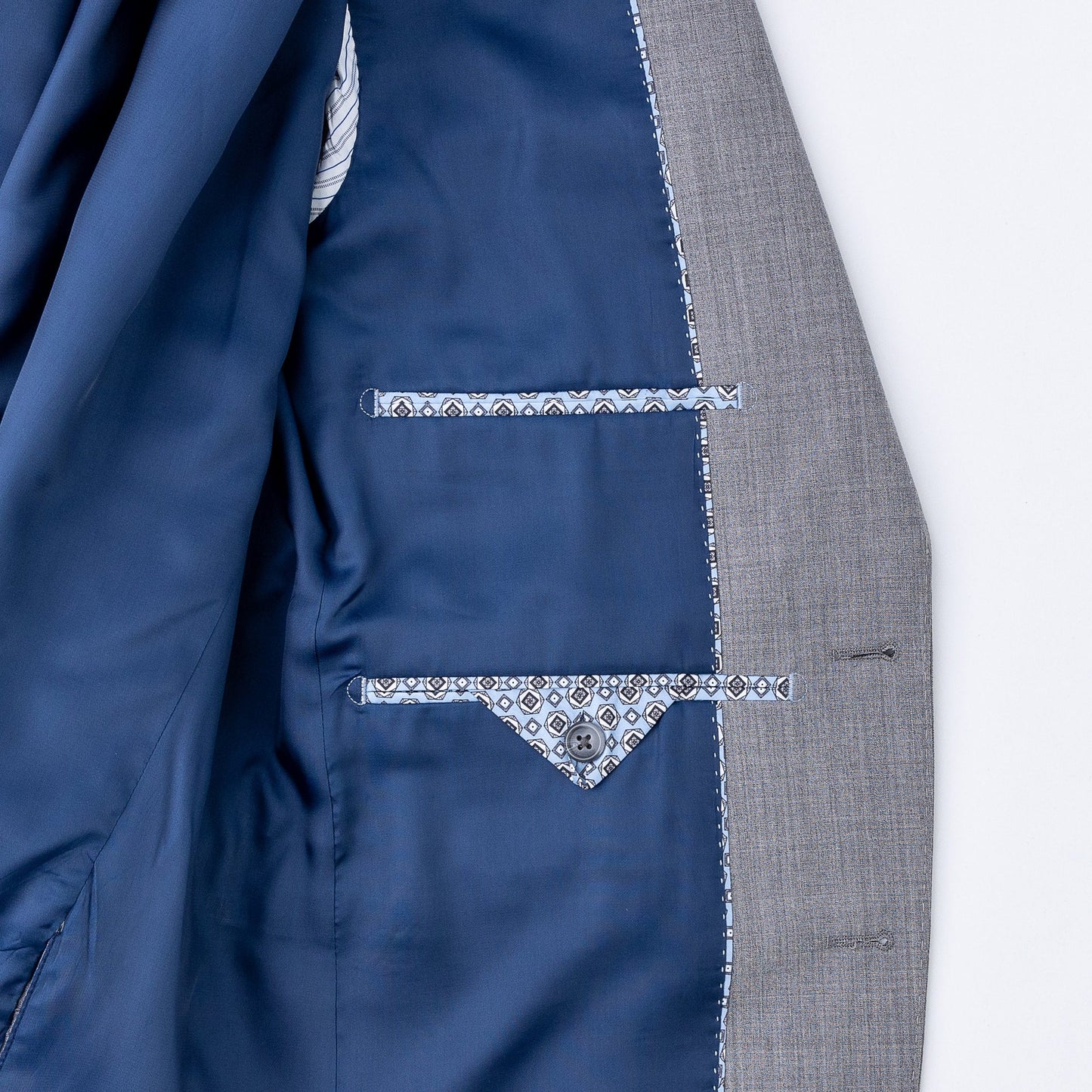 Wool Motion Suit - Pewter Grey