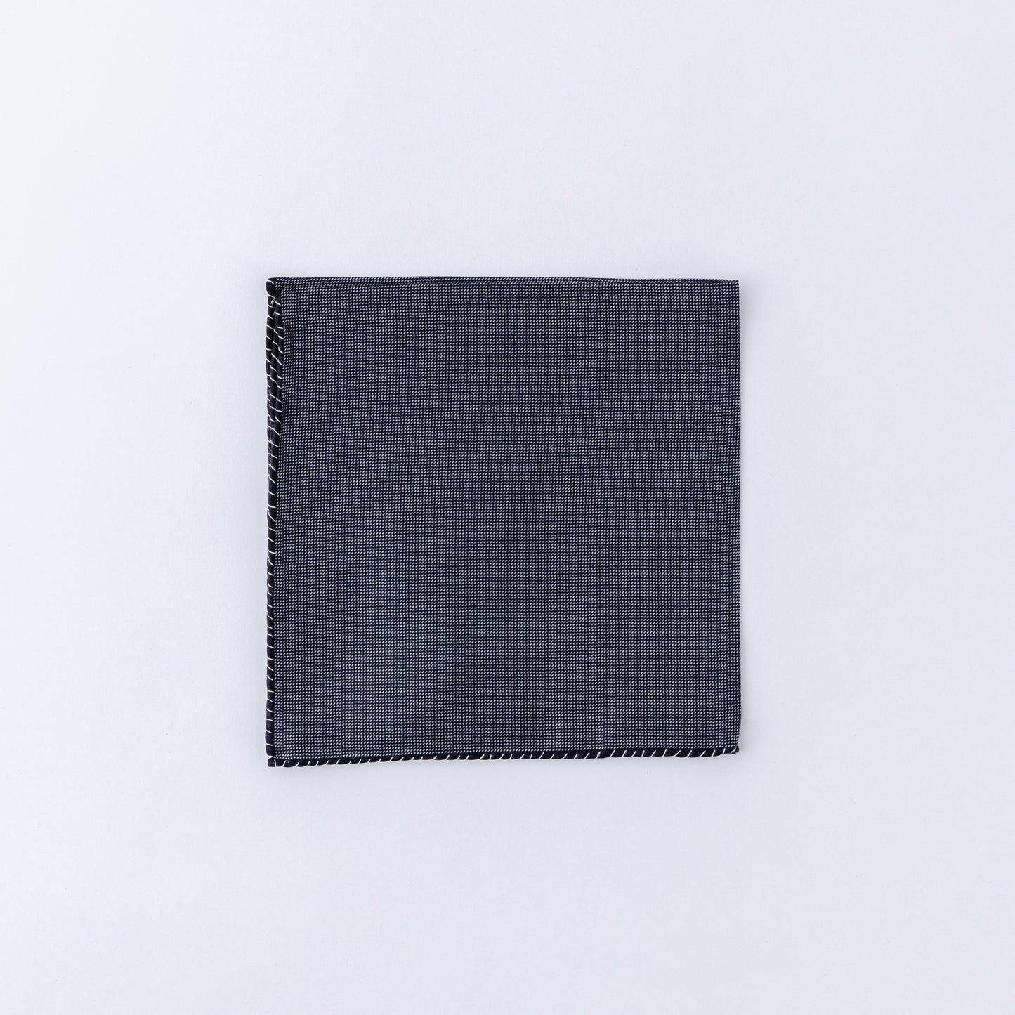 Black Pocket Square