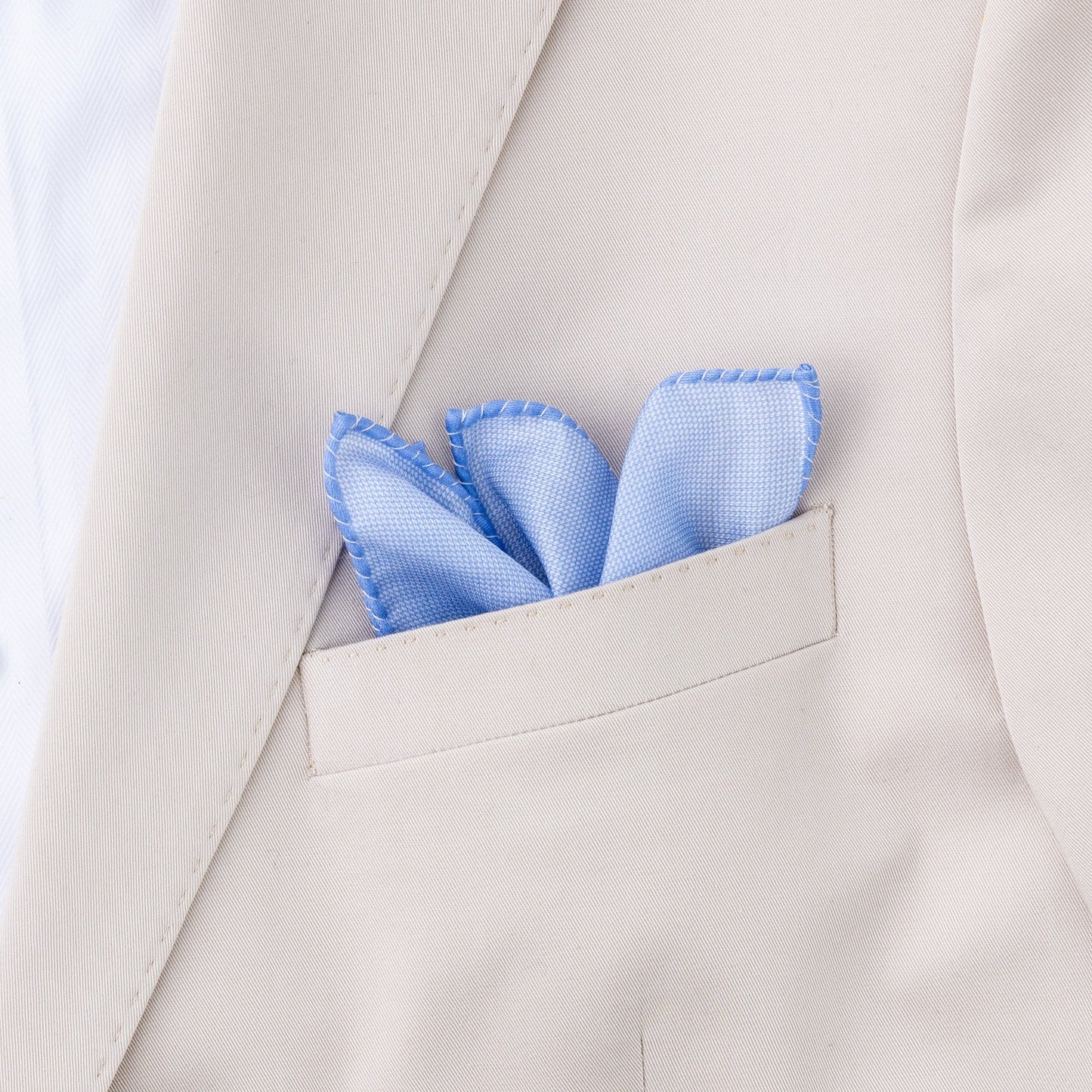 Light Blue Pocket Square
