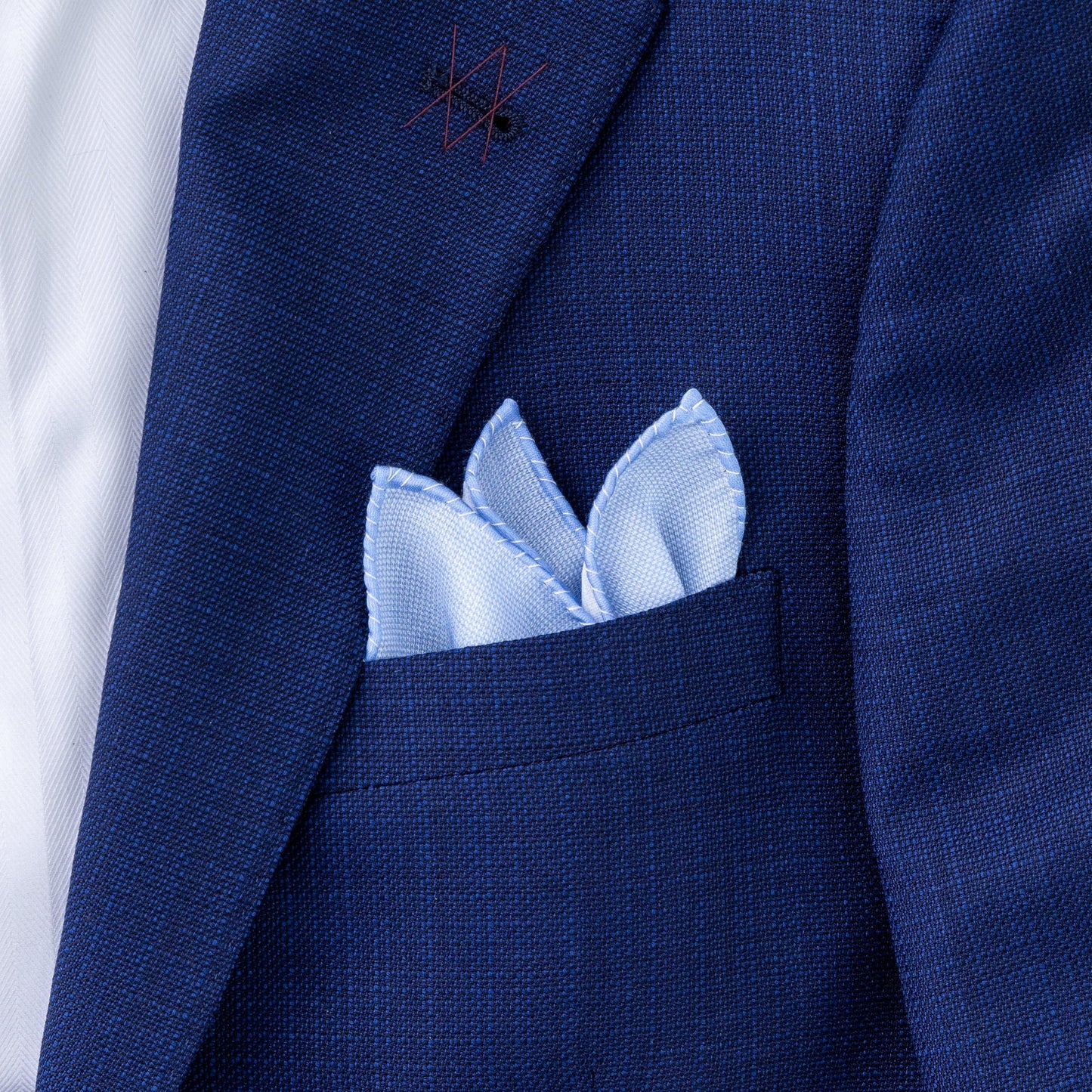 Light Blue Pocket Square