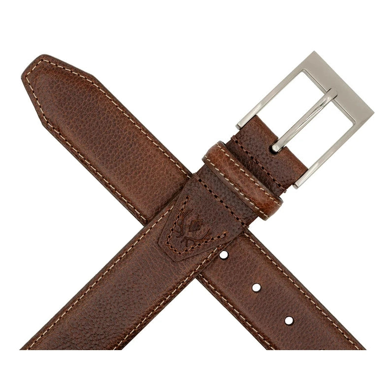 Royal Pebble Grain Leather Belt by Martin Dingman