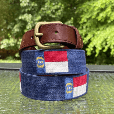 Smathers & Branson North Carolina State Flag Belt