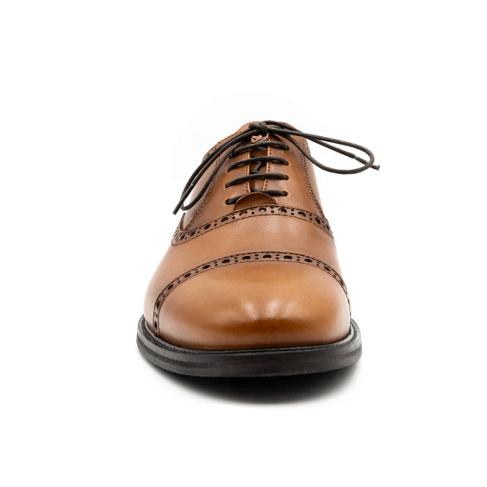 Cambridge Hand Stained Dress Calf Leather Cap Toe by Martin Dingman