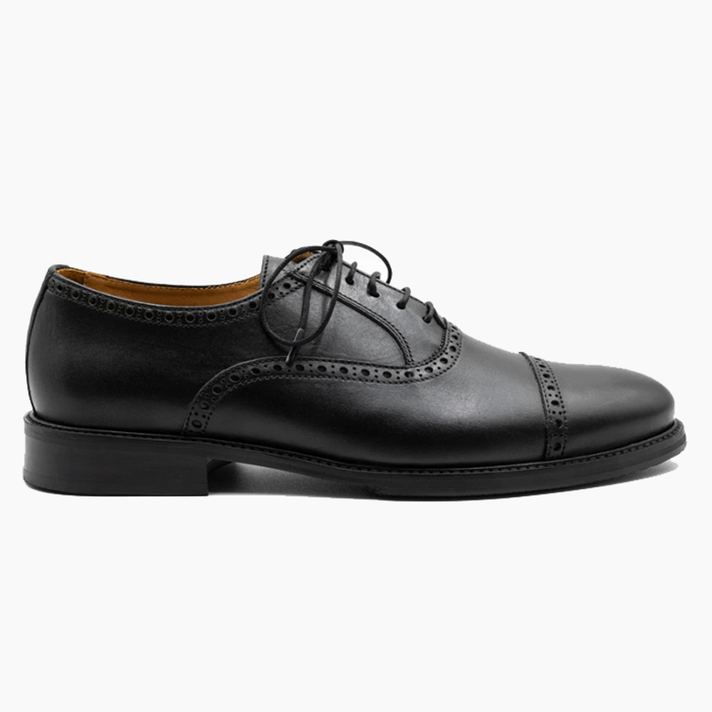 Cambridge Hand Stained Dress Calf Leather Cap Toe by Martin Dingman