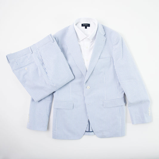 Cotton Seersucker Suit