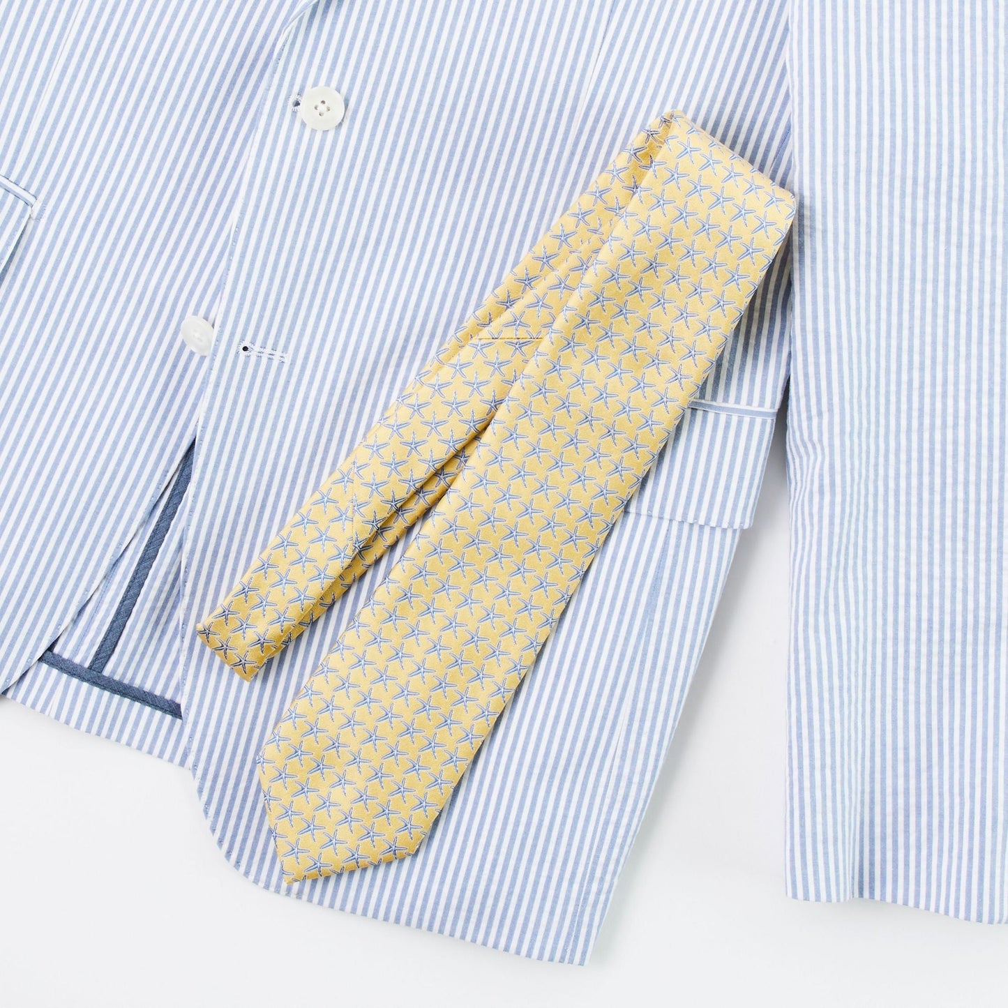 Cotton Seersucker Suit