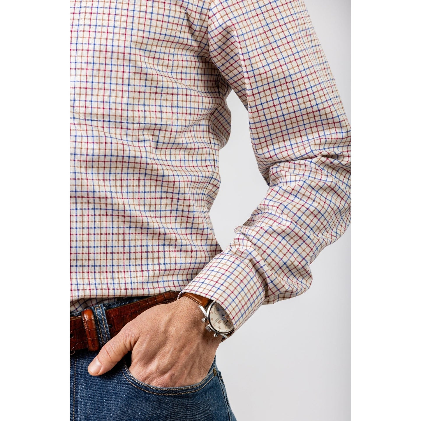 Luxe Long-Sleeve Sport Shirt