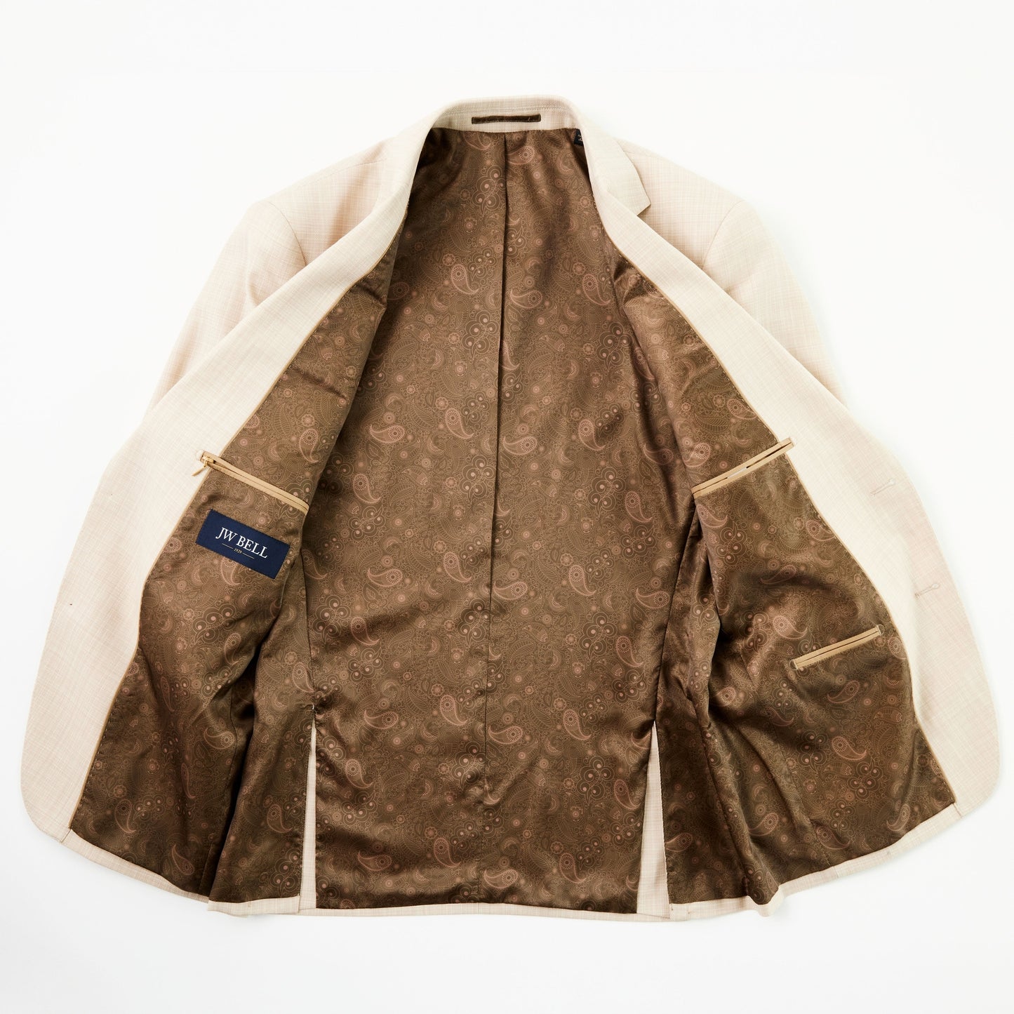 Signature Tan Wool Blazer