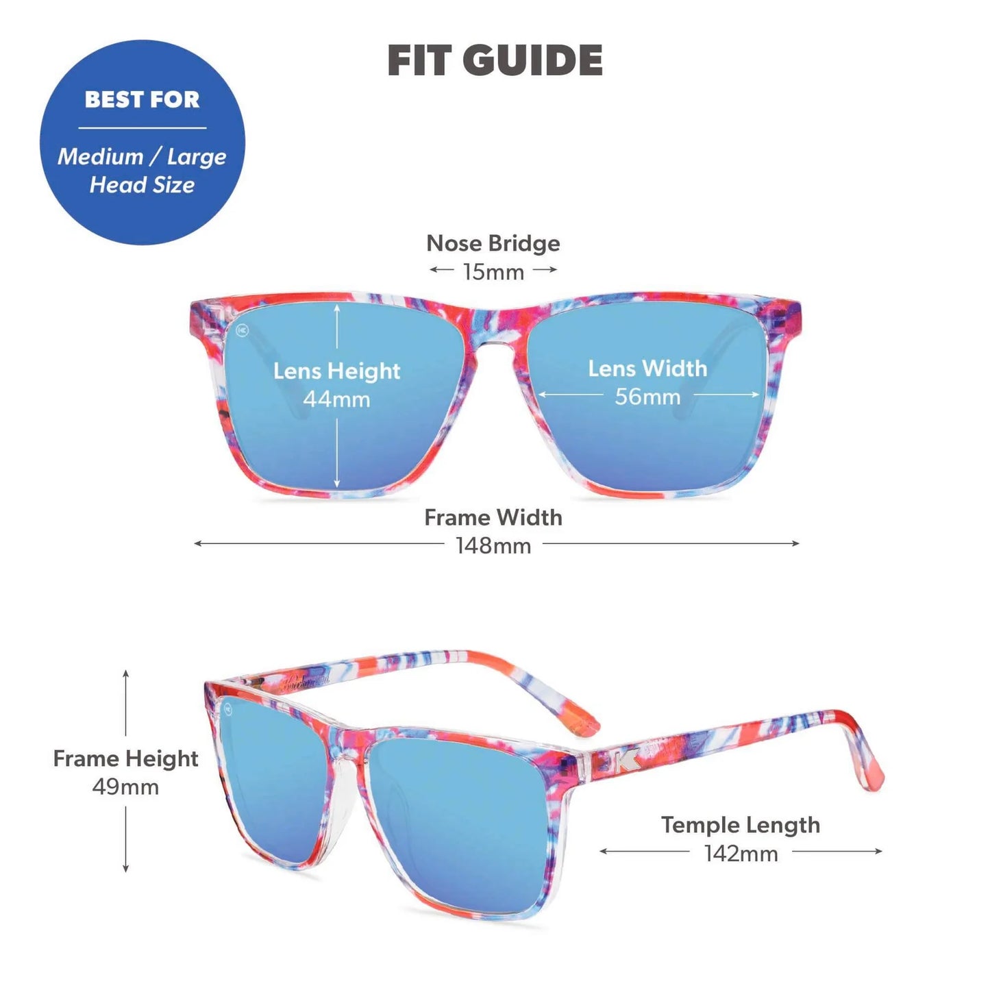 Knockaround Fast Lanes: Live Free or Tie-Dye