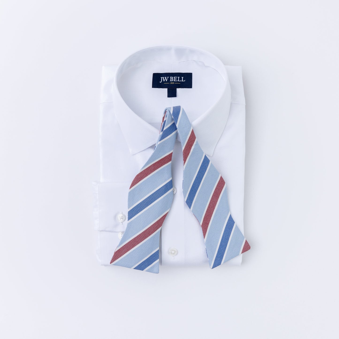Bar Stripe Bow Tie