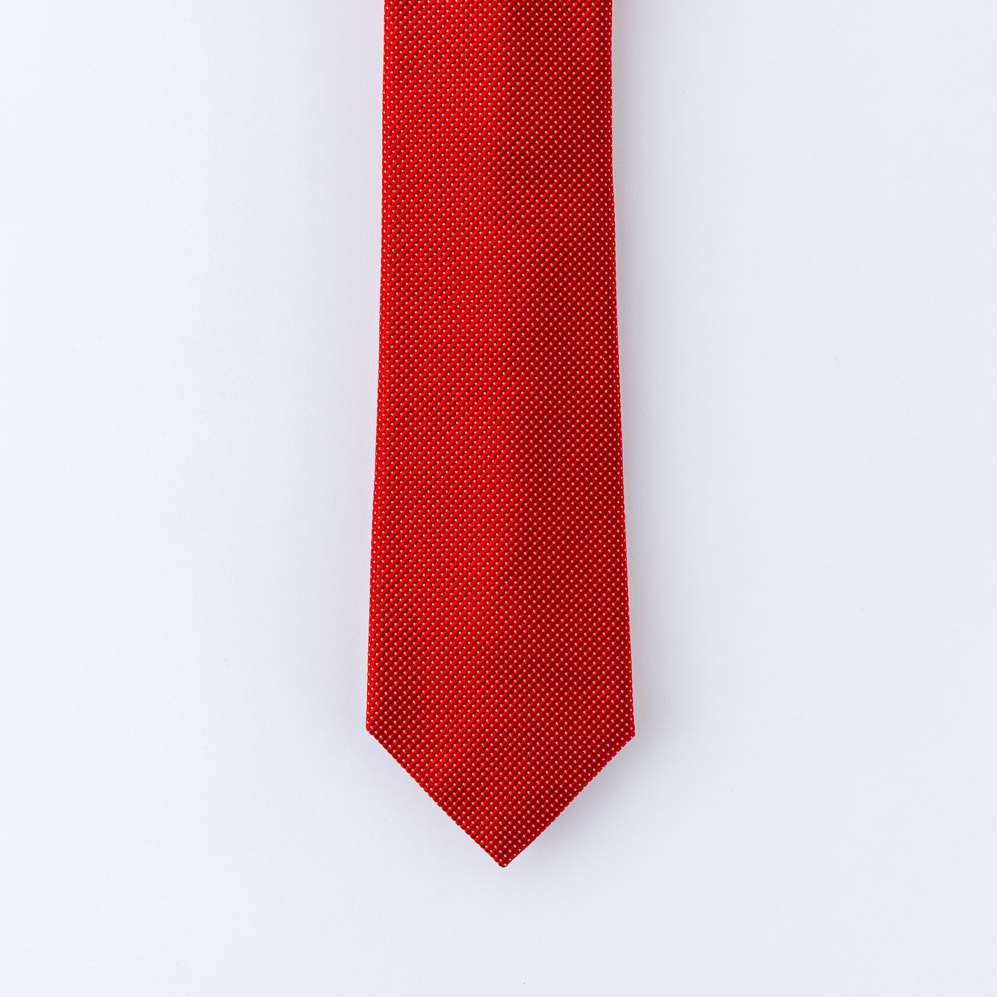 Pindot Solid Extra Long Tie