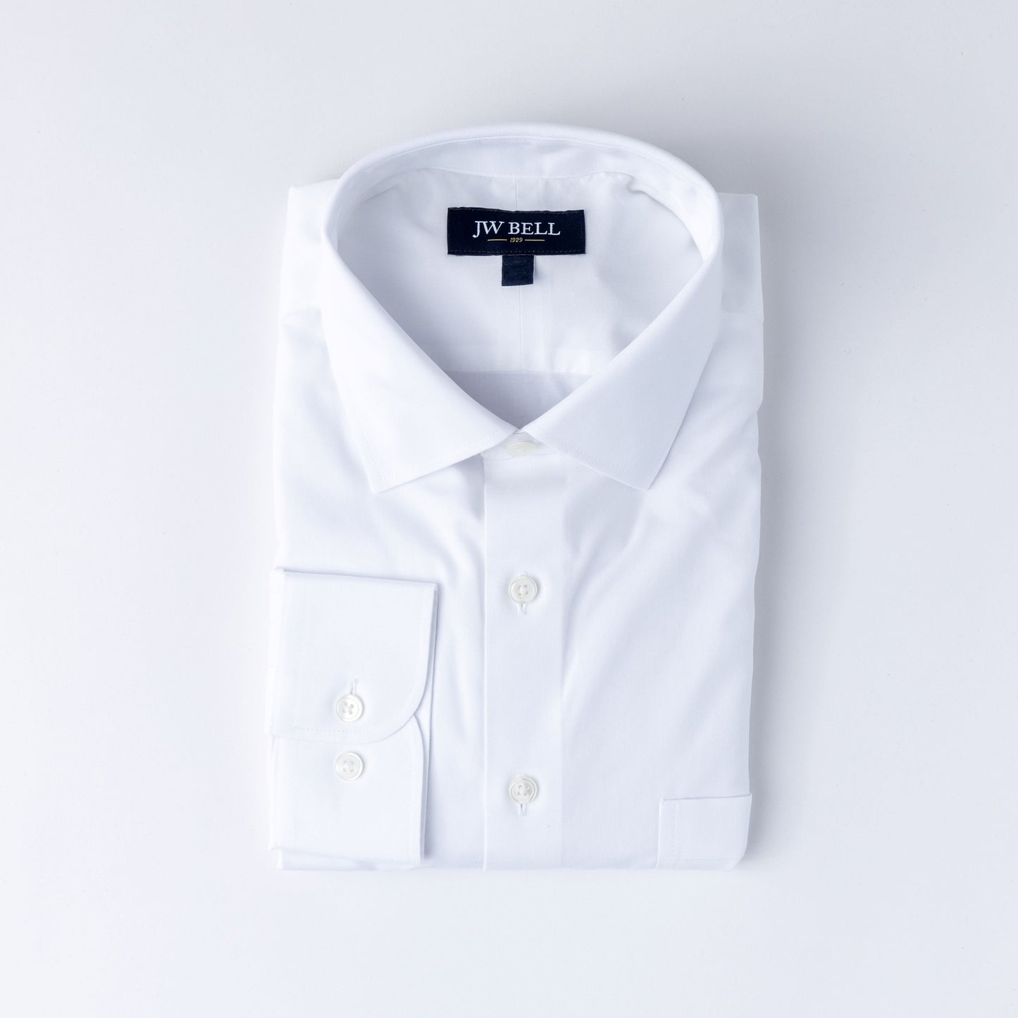 Non-Iron Spread Collar Dress Shirt
