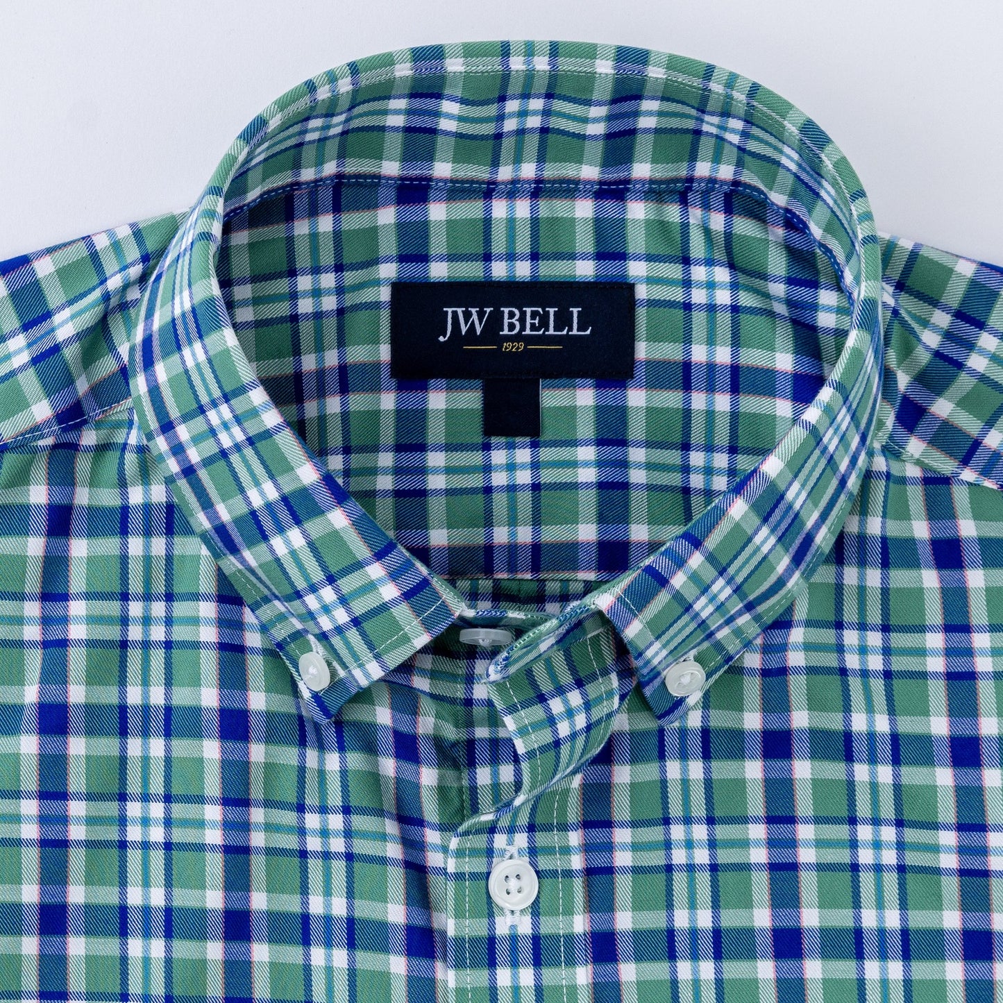 Cotton Stretch Long-Sleeve Sport Shirt