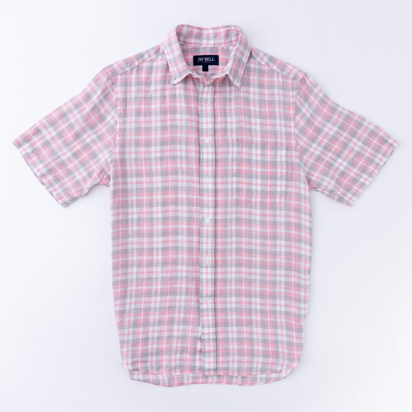Comfort Linen Short-Sleeve Sport Shirt