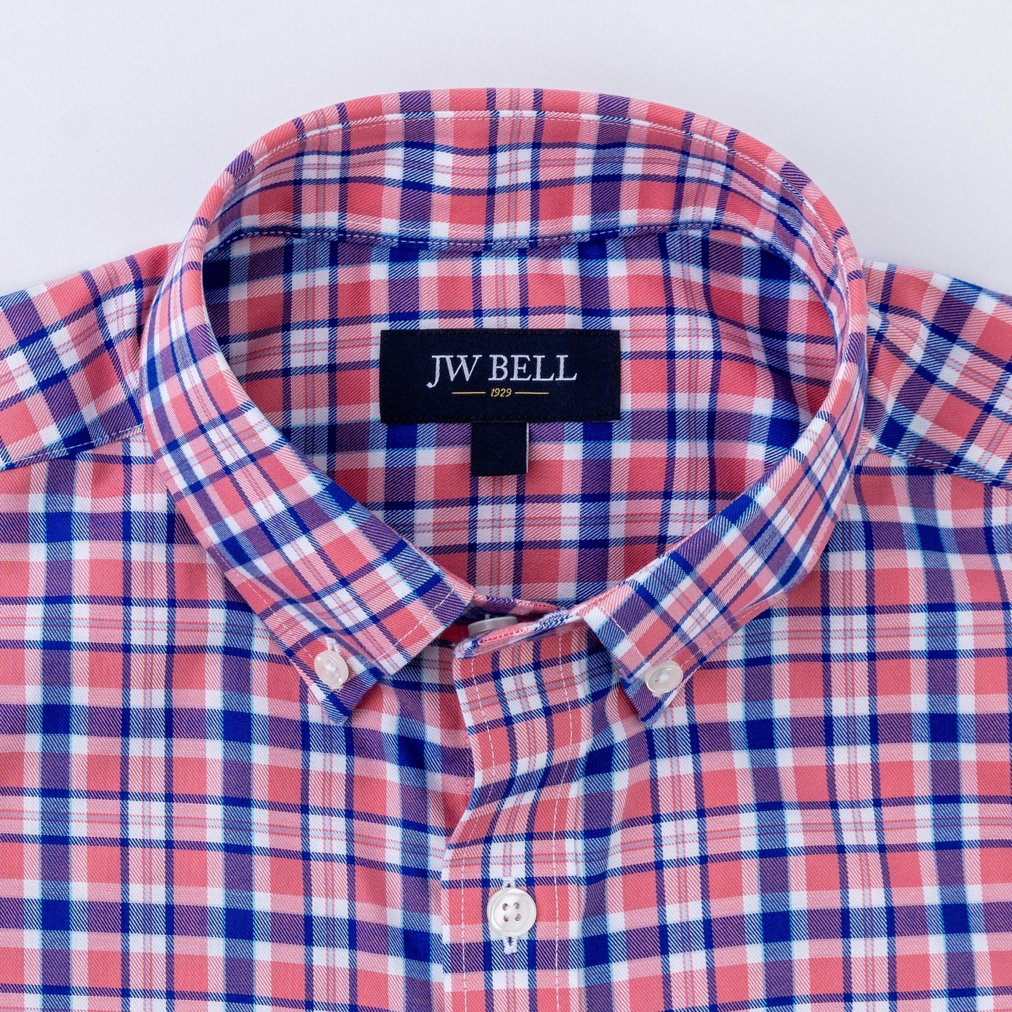Cotton Stretch Long-Sleeve Sport Shirt