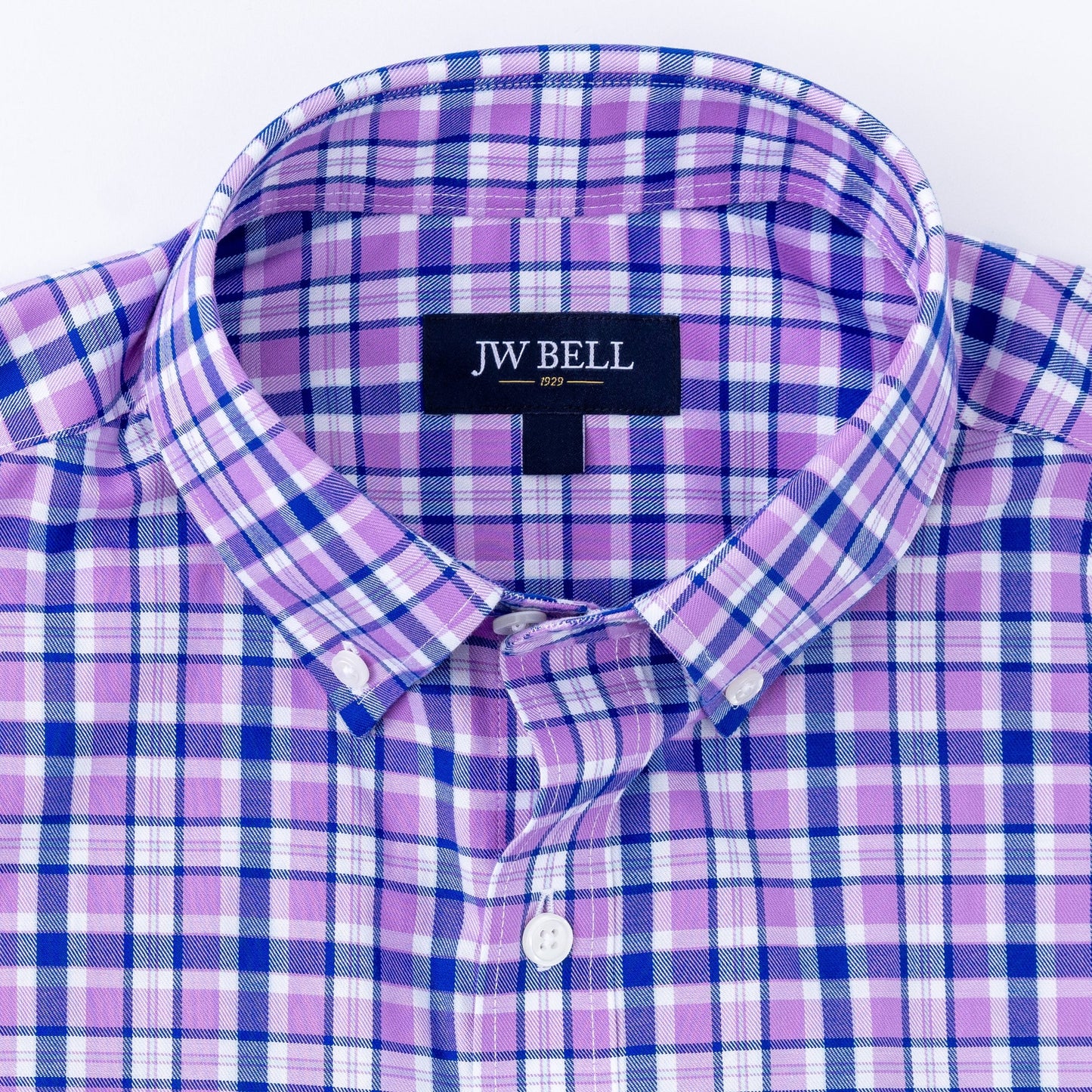 Cotton Stretch Long-Sleeve Sport Shirt