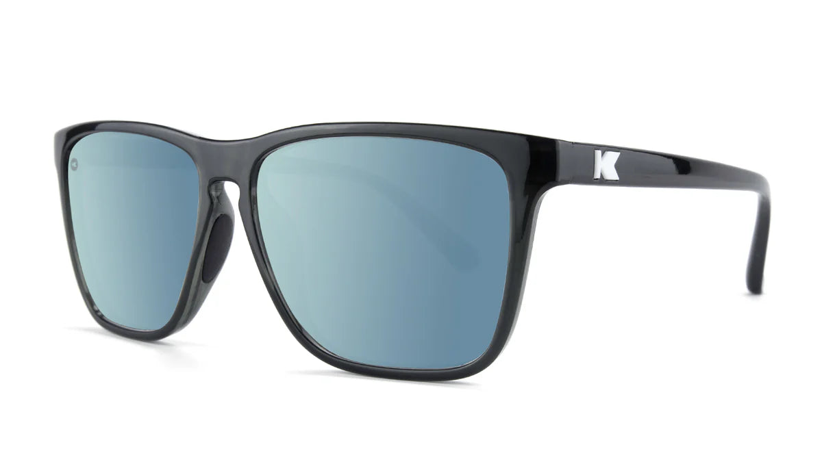 Knockaround Fast Lanes Sport: Jelly Black/Sky Blue
