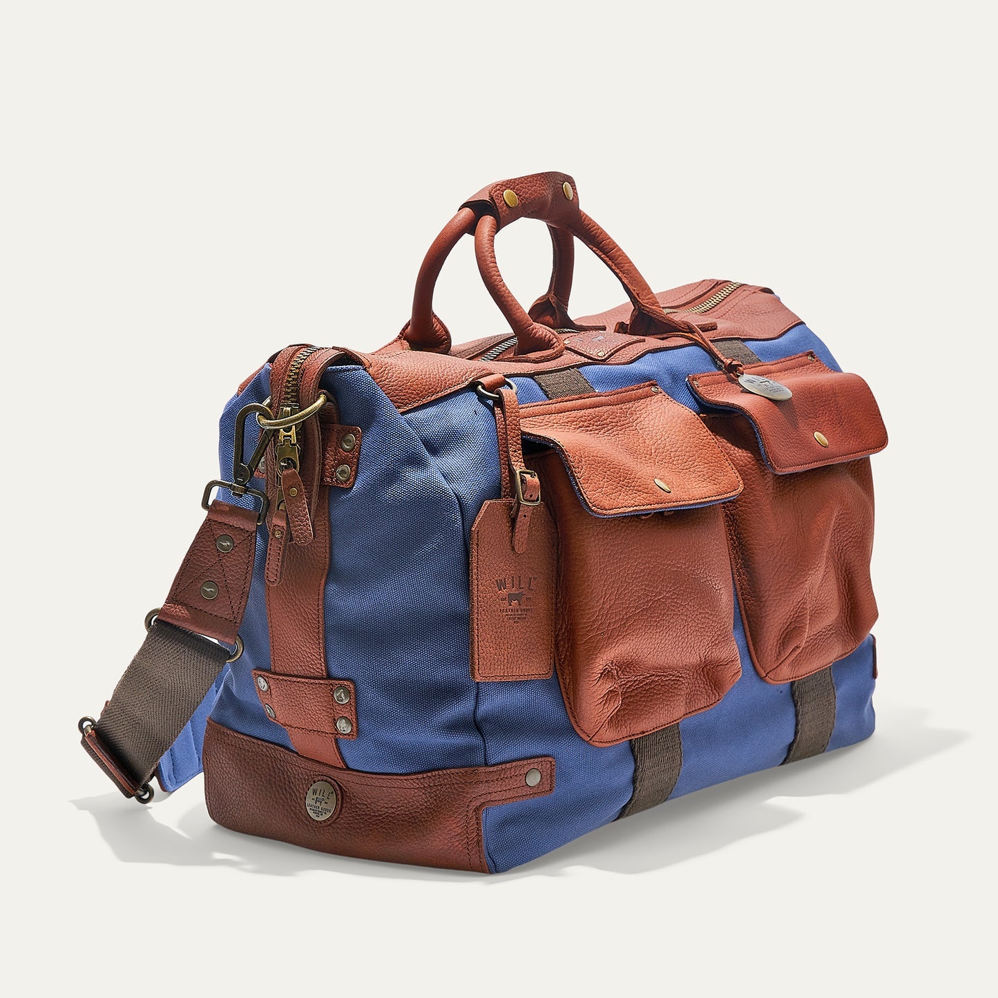 Canvas & Leather Travel Duffle